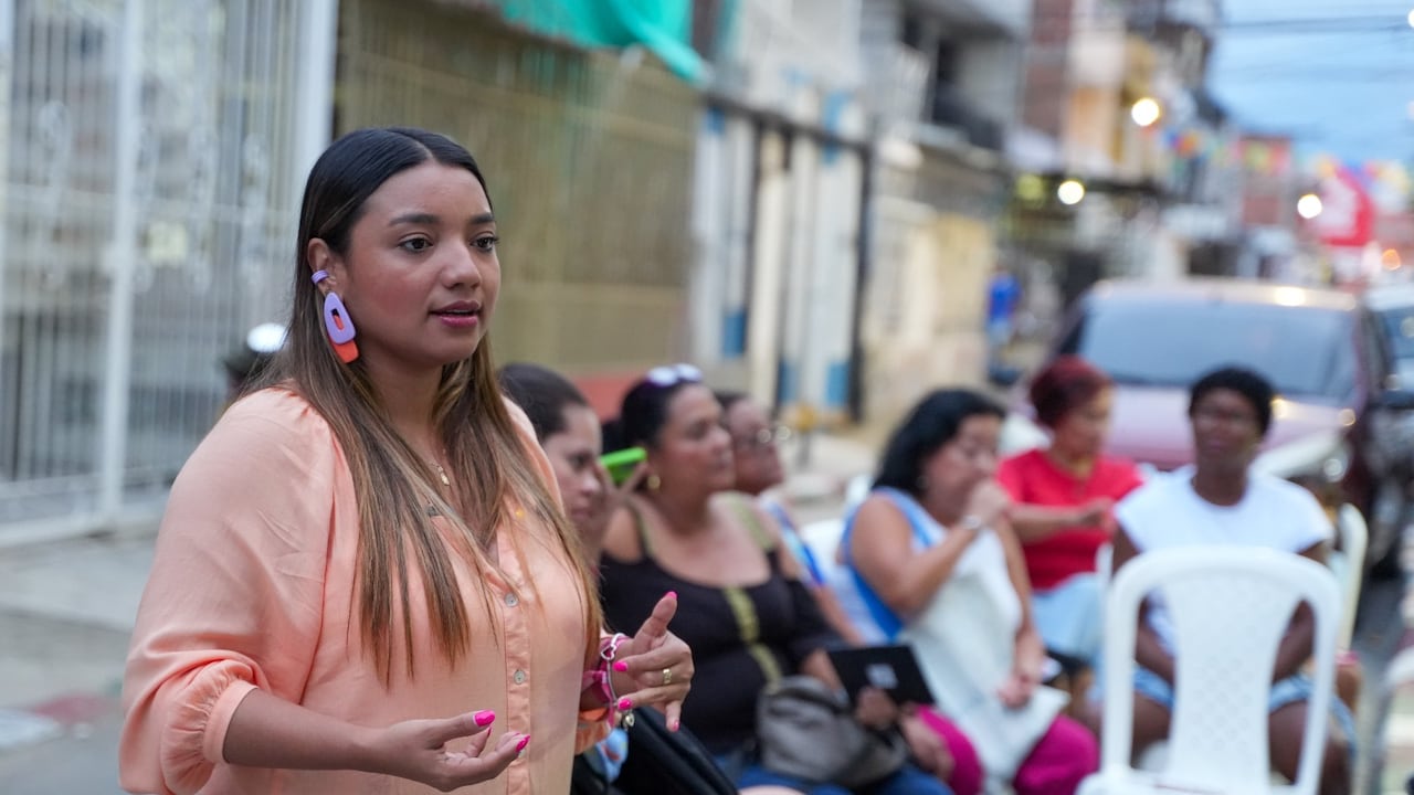Michelle Obando, candidata a la Cámara de Representantes por el Valle del Cauca.