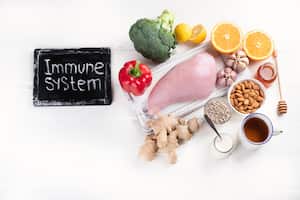 Alimentos saludables para estimular el sistema inmunológico y con un alto contenido de antioxidantes, minerales y vitaminas.