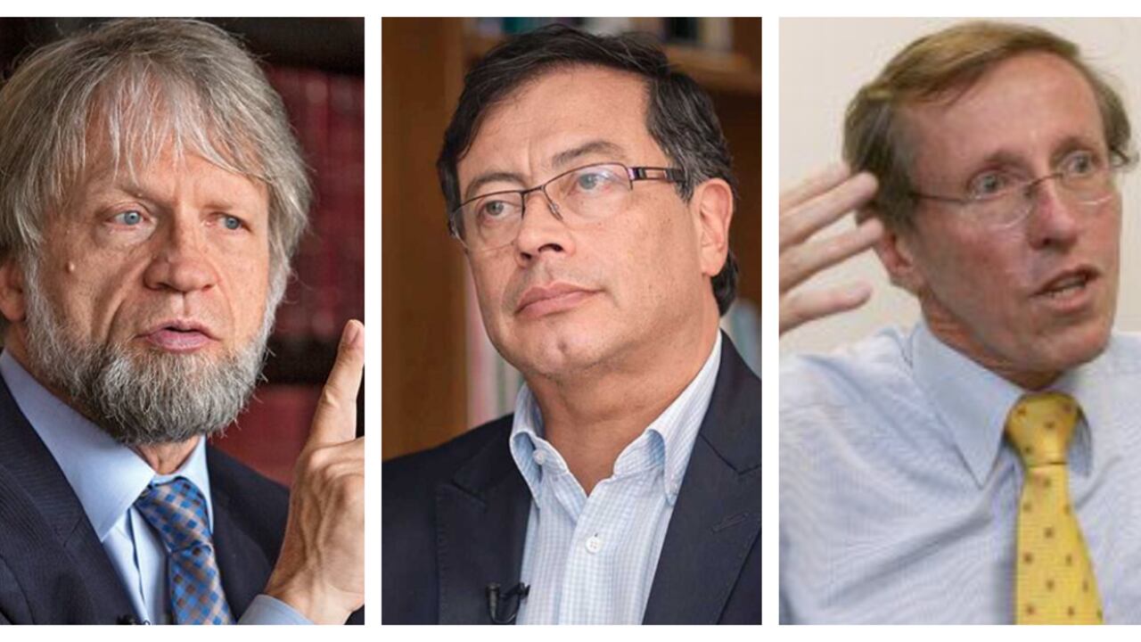 Antanas Mockus, Gustavo Petro y Antonio Navarro Wolff