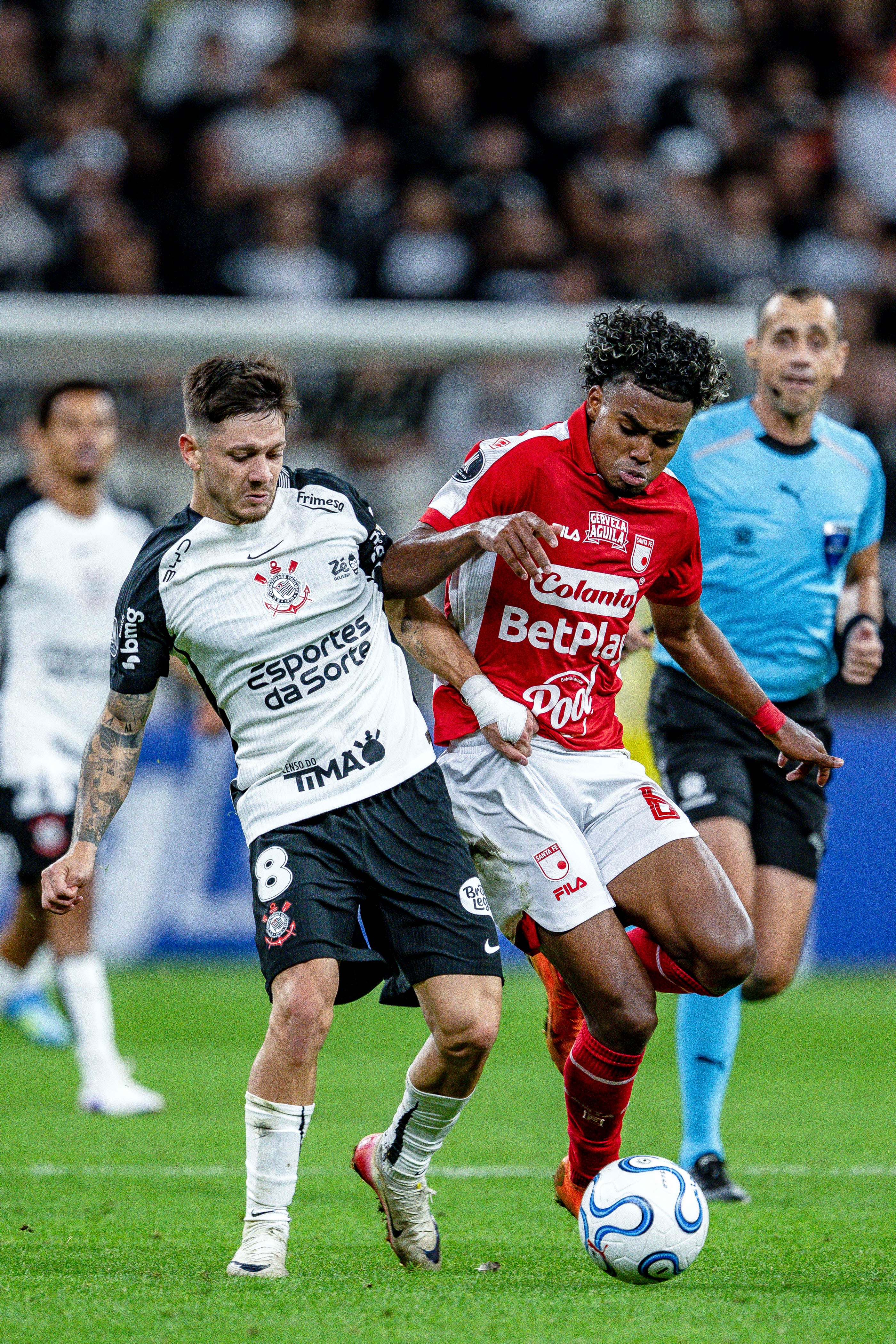 Kilian Toscano contra Corinthians