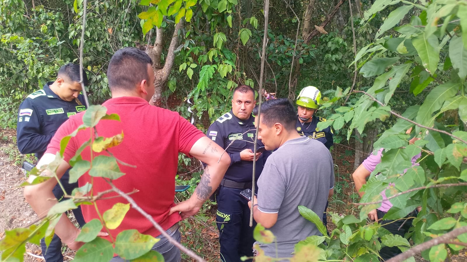 Zona donde fue encontrado el cuerpo que pertenecería a Yulixa Toloza.