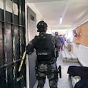 Operativos del Inpec en la cárcel La Modelo de Bogotá.