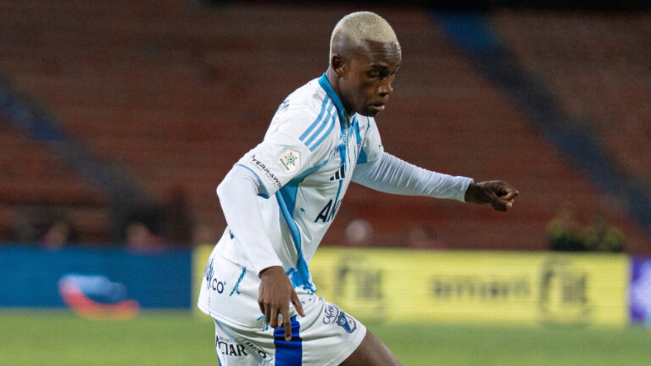 Cristian Cañozales, delantero de Millonarios.