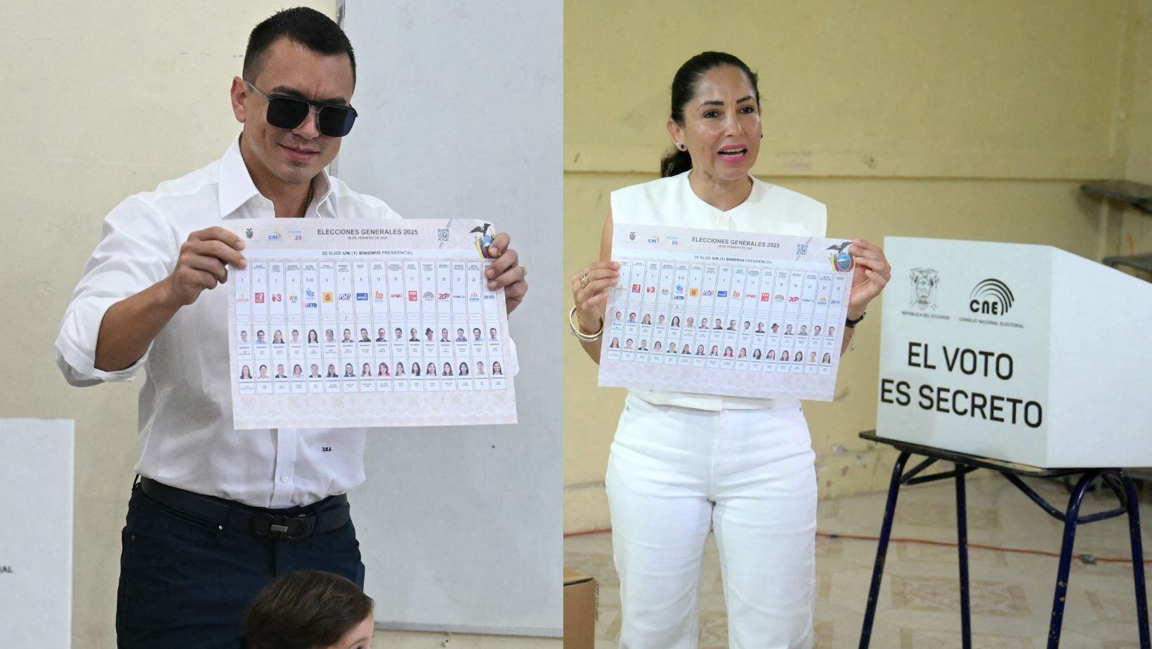 🔴 EN VIVO | Elecciones en Ecuador: Noboa y González ya ejercieron su derecho al voto