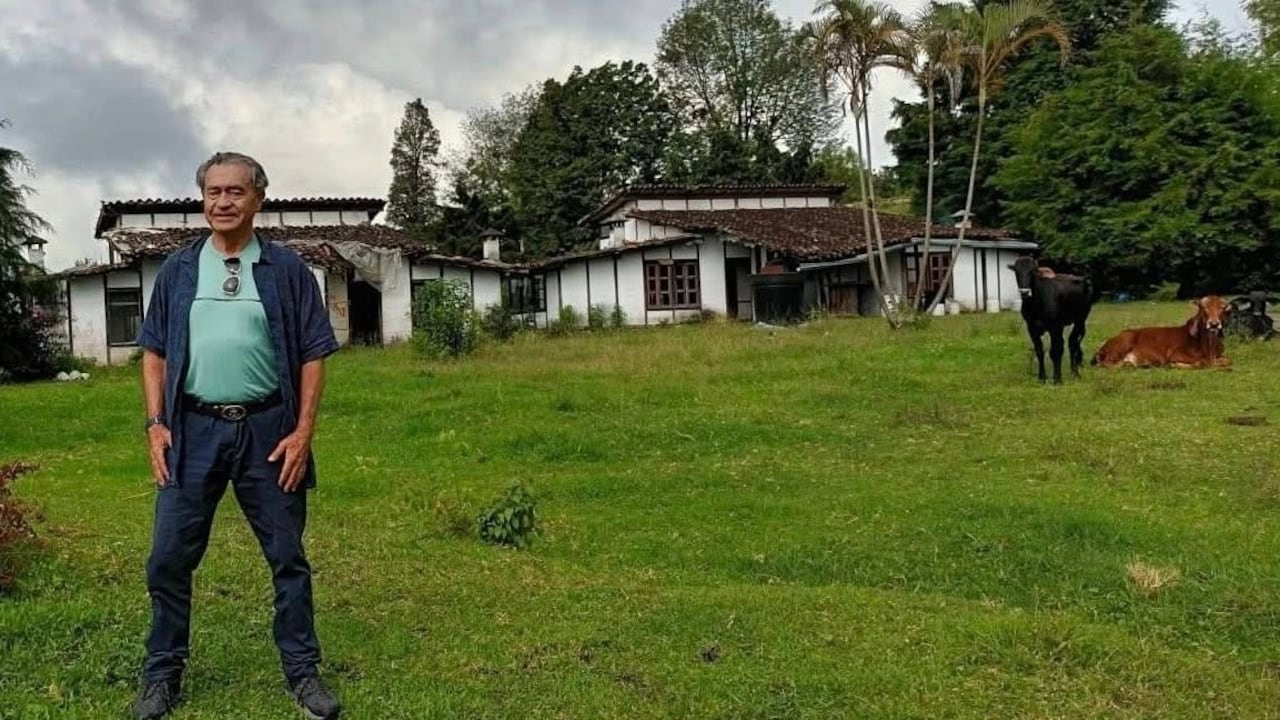Carlos Lehder, exjefe del Cartel de Medellín, en la Posada Alemana.