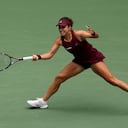 María Camilo Osorio en medio de su debut en el US Open 2026.