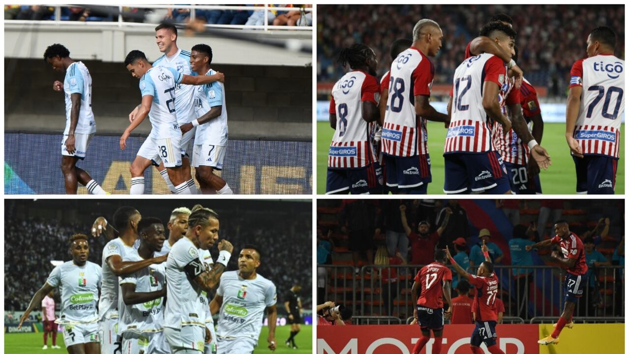 Millonarios, Junior, Once Caldas e independiente Medellín busca su clasificación a cuadrangulares.