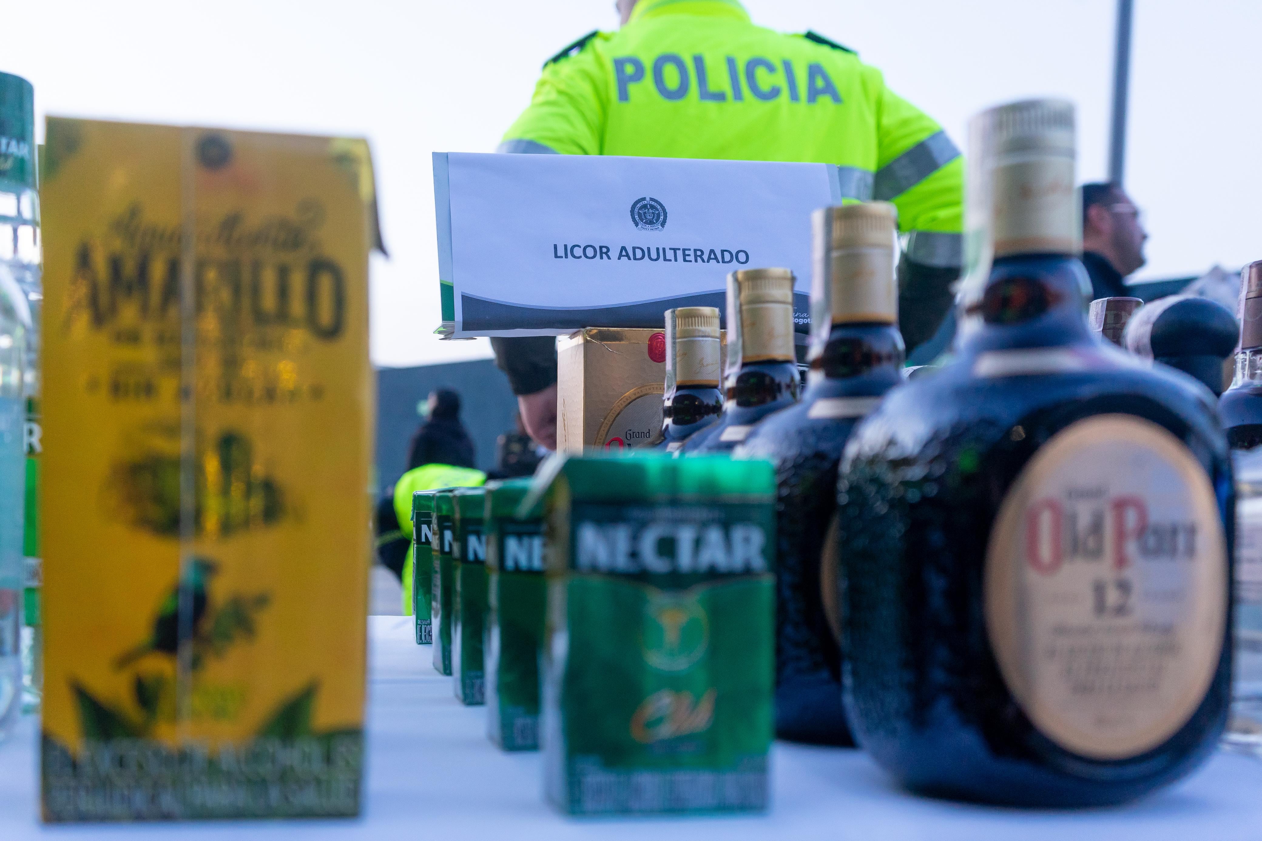Licor adulterado