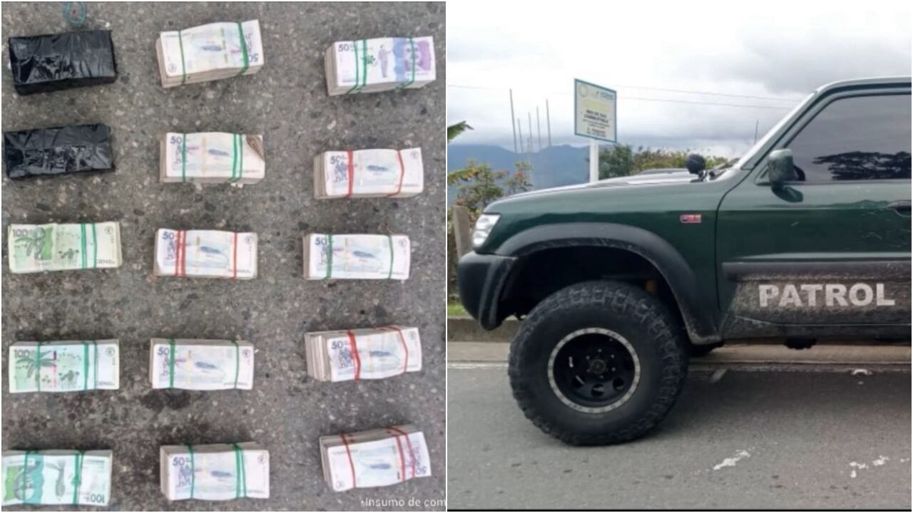 Pareja fue descubierta con $570 millones en efectivo cuidadosamente ocultos en las puertas de un carro