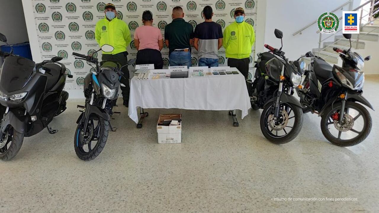 La Fiscalía ocupó con fines de extinción de dominio propiedades avaluadas en más de 17.000 millones de pesos del chance ilegal.