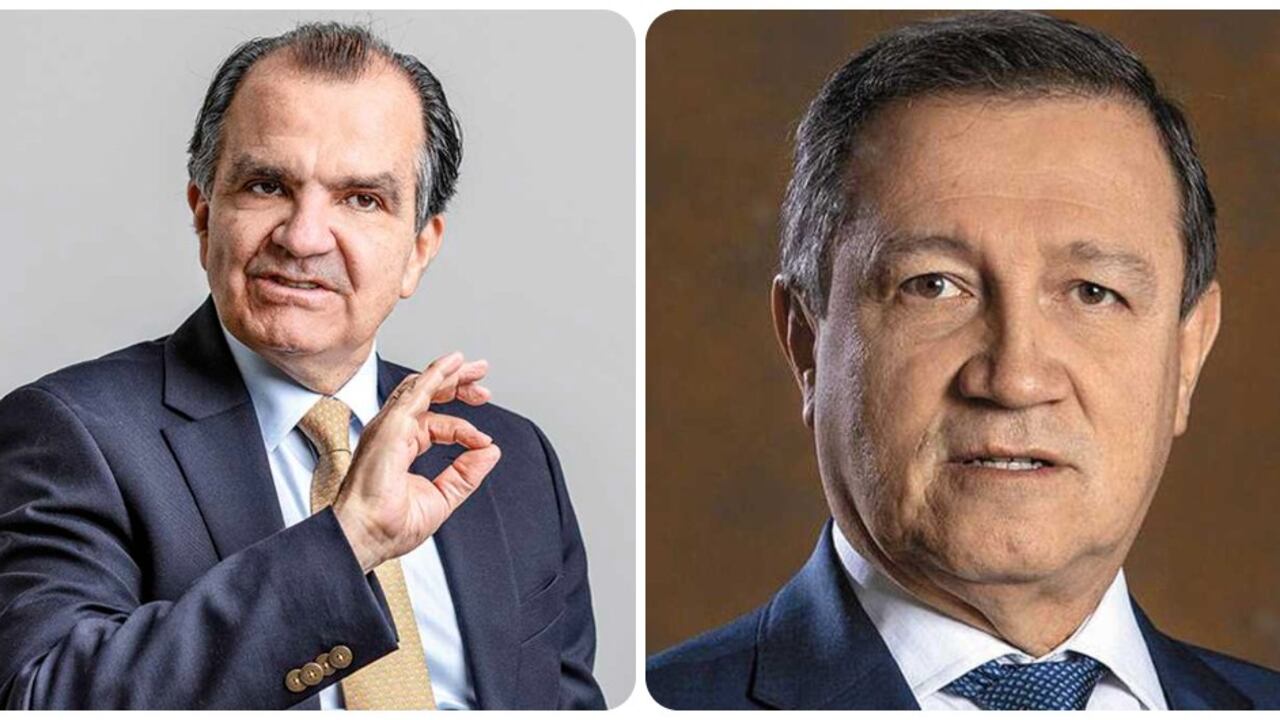 Óscar Iván Zuluaga y Ernesto Macías