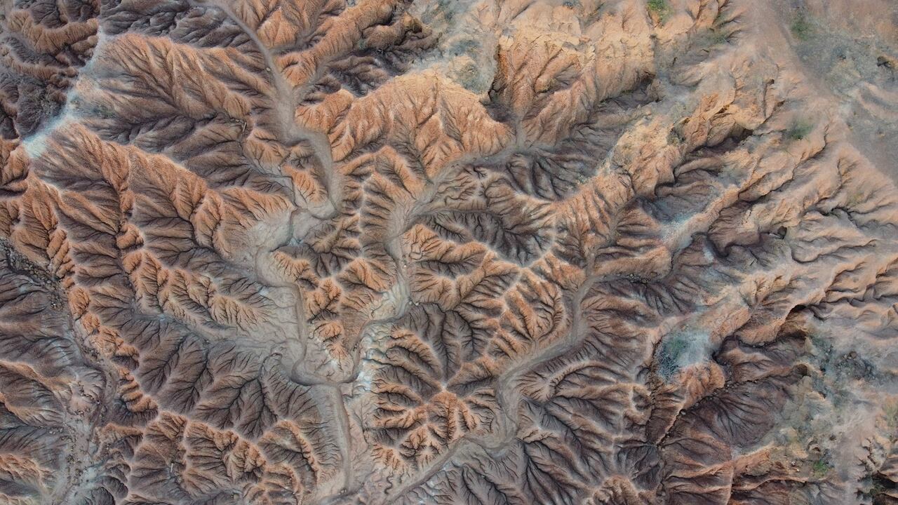 Aérea del emblemático paisaje de la Tatacoa.