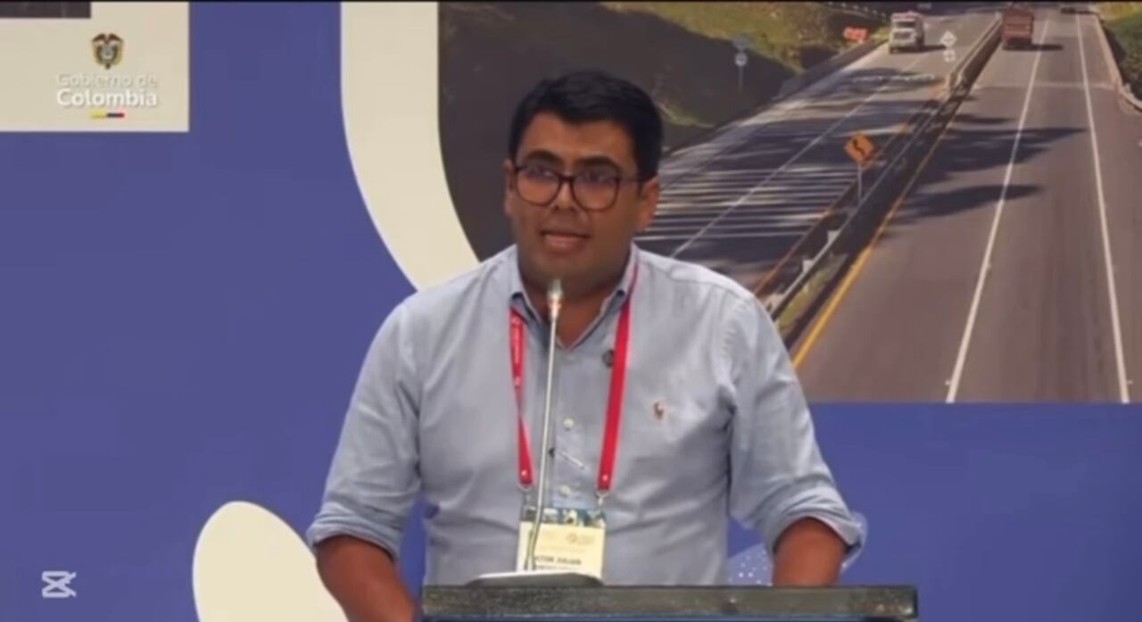 Alcalde de Soacha Julián Sánchez