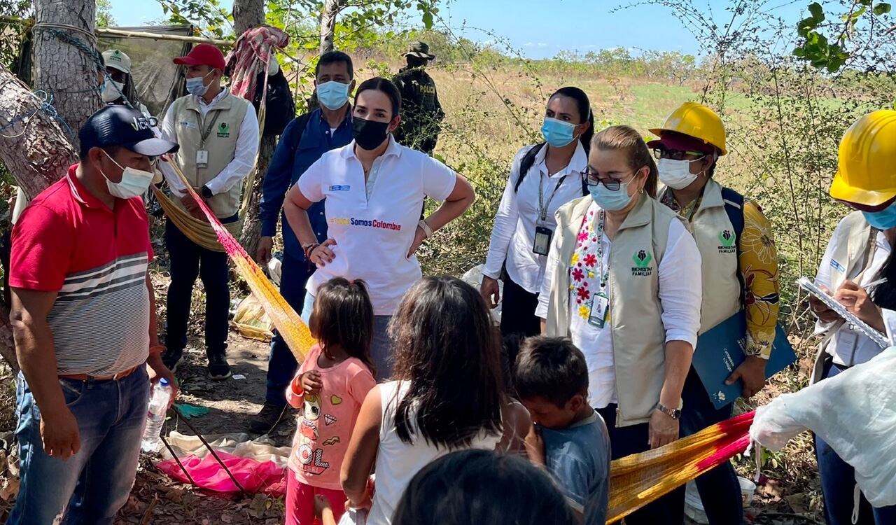 La directora del ICBF atendió de manera directa la situación