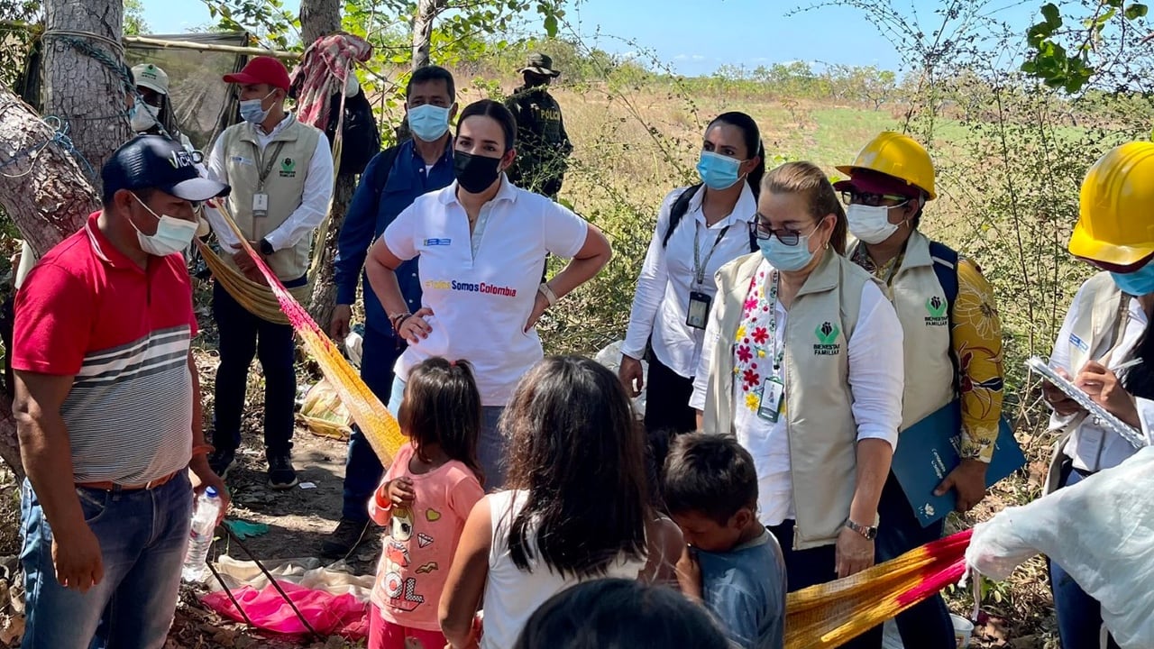 La directora del ICBF atendió de manera directa la situación