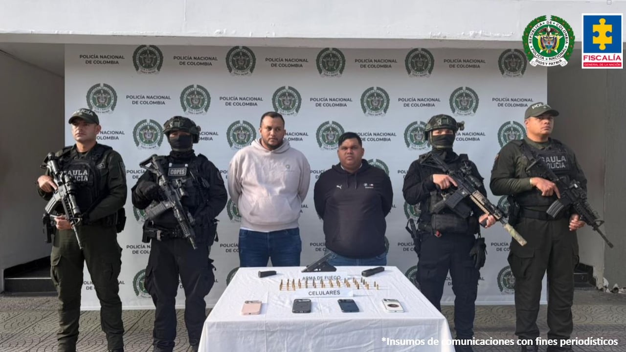 Richard José Espinal Quintero, alias Coty, y Henderson Adrián Villarroel Luque señalados de ser cabecillas del Tren de Aragua.