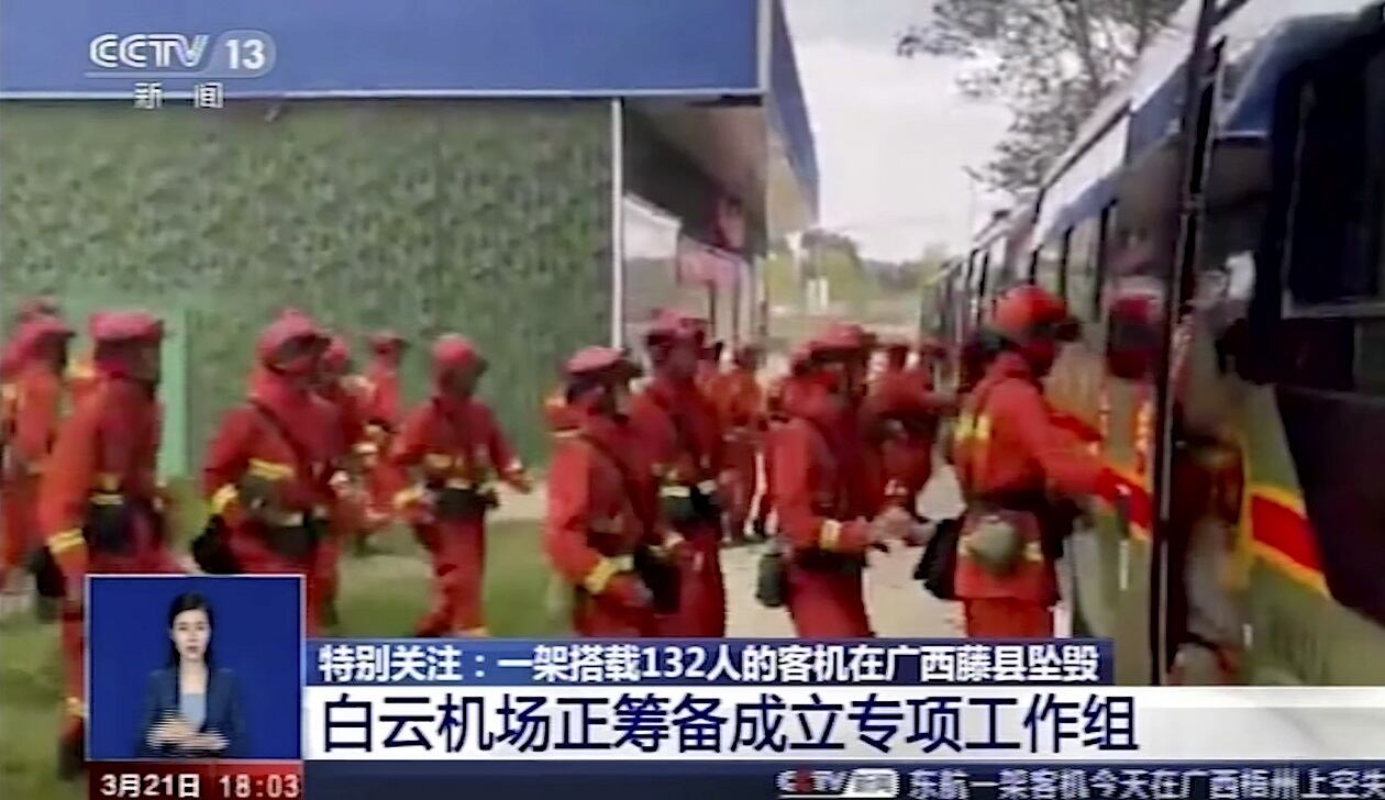 El Boeing 737 volaba desde la ciudad de Kunming hacia la metrópolis de Guangzhou. Foto: Agencia AP