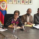 La ministra de Trabajo Gloria Inés Ramírez en la instalación de la subcomisión de empleo y empleabilidad para la negociación del salario mínimo de 2024.