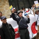 Plantón para que la Corte elija Fiscal