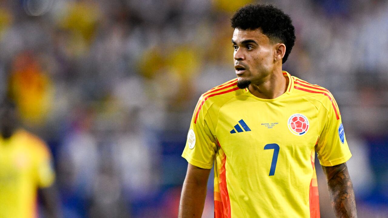 Luis Díaz no tuvo el brillo esperado en la final contra Argentina
