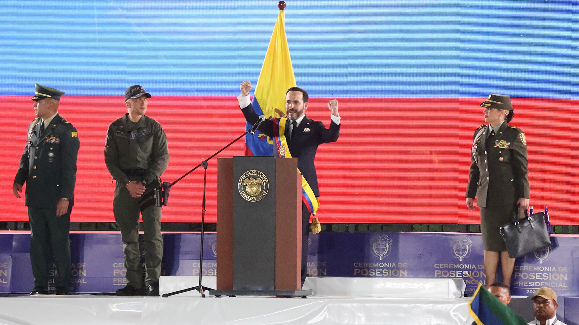 DISCURSO EN EL BATALLÓN PICHINCHA PRESIDENTE ABELARDO DE LA ESPRIELLA