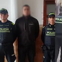 La captura del presunto delincuente en Bogotá.