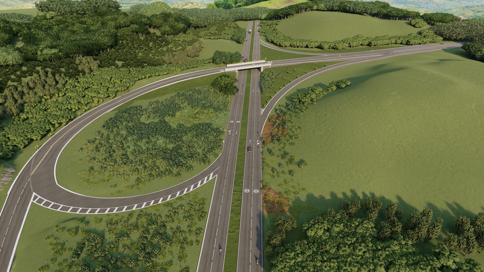 El corredor vial El Estanquillo - Popayán conectará a los departamentos del Valle del Cauca, Cauca, Nariño y Putumayo con territorio ecuatoriano.