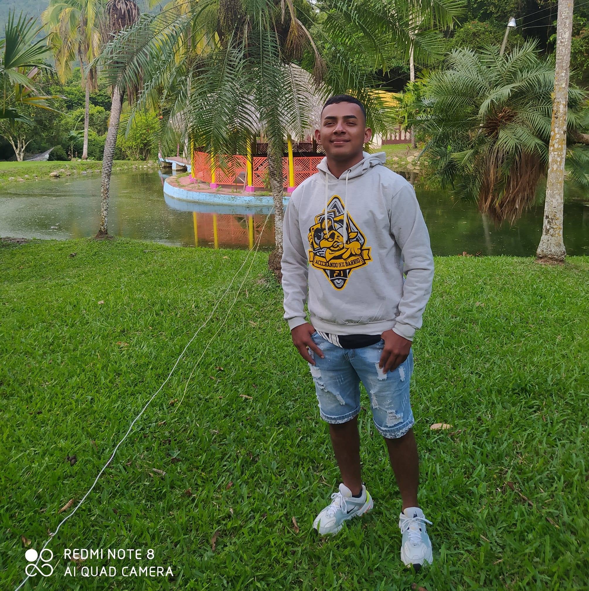 Jeider Camilo Ruiz León,  recibió el impacto de bala en la cabeza.