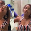 La mujer estuvo dentro de un templo religioso y recibió una "liberación".