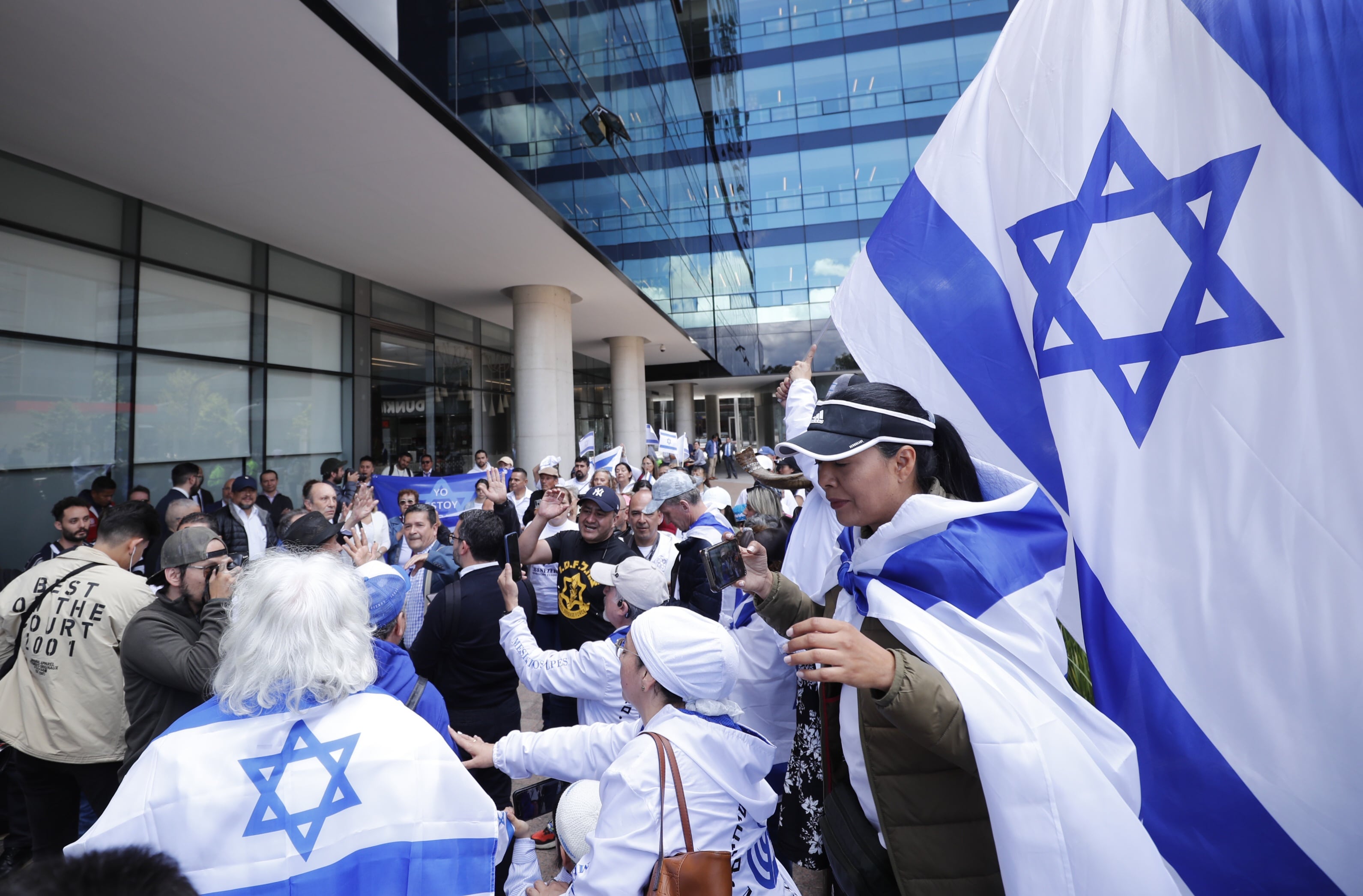 Plantón de apoyo y solidaridad con el pueblo de Israel