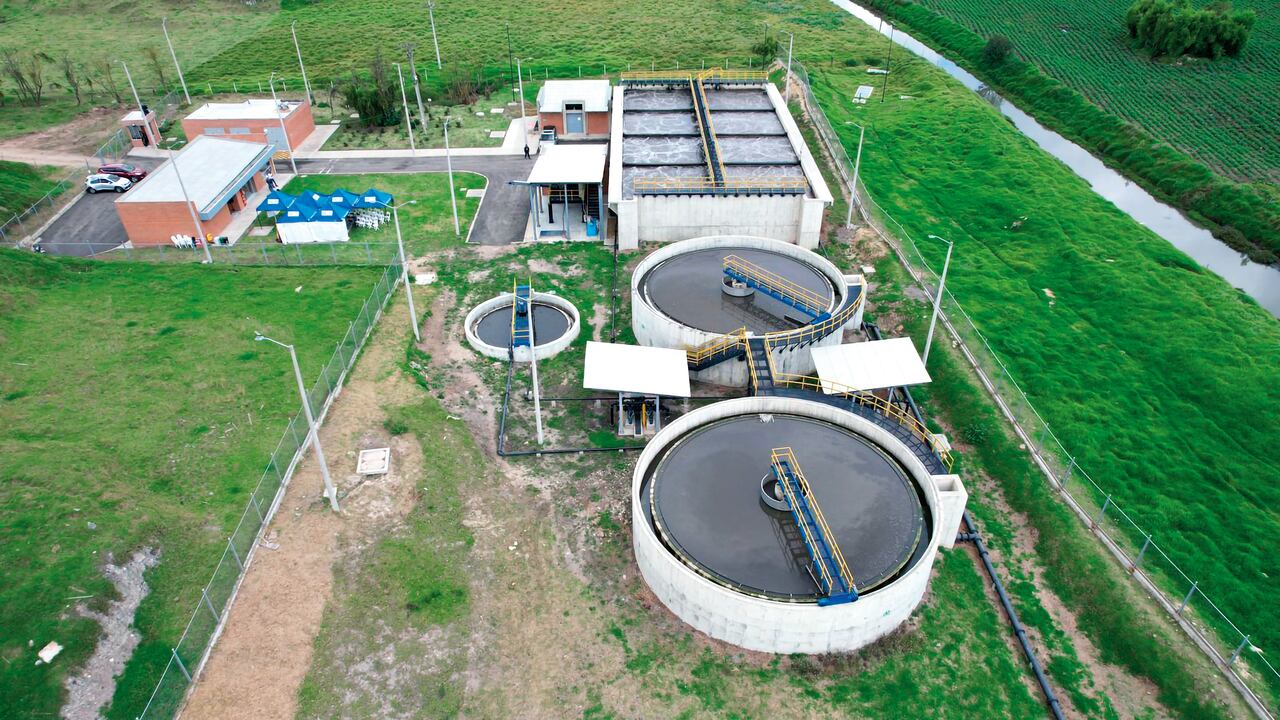 Planta de Tratamiento de Aguas Residuales (PTAR), sector Cartagenita, Facatativá, Cundinamarca.