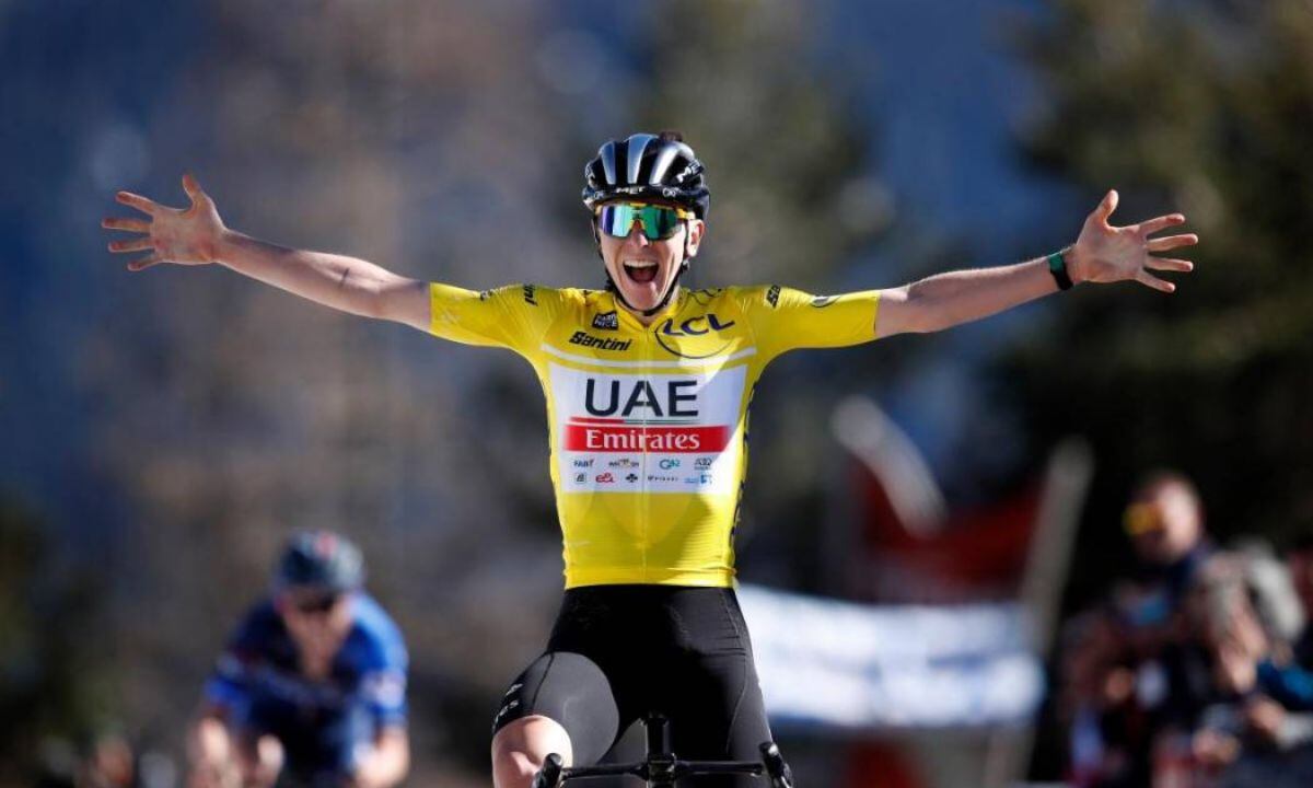 Tadej Pogacar conquista la general y la última etapa de la París-Niza.