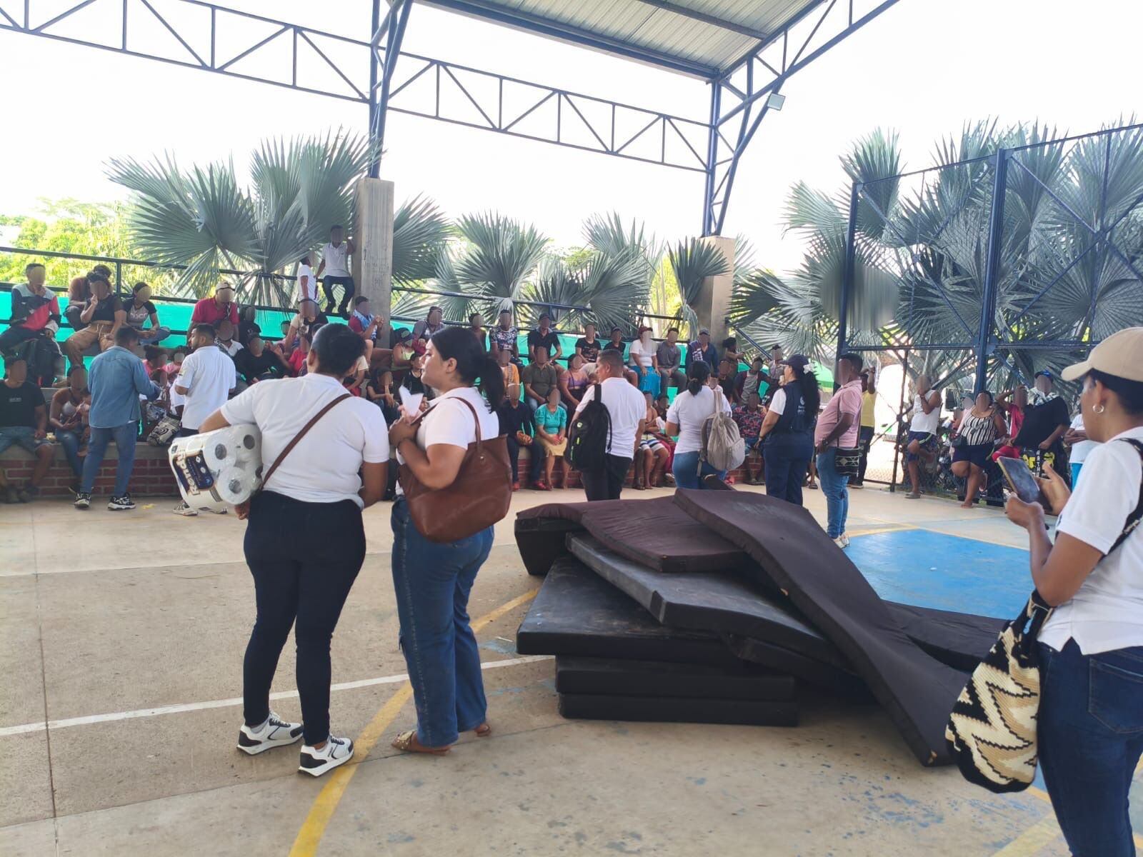 Unas 600 personas han huido de sus parcelas en Arenal, Bolívar, por orden del ELN, aseguraron las autoridades.