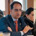 José Manuel Restrepo y Miguel Gómez Martínez, ministro de Hacienda