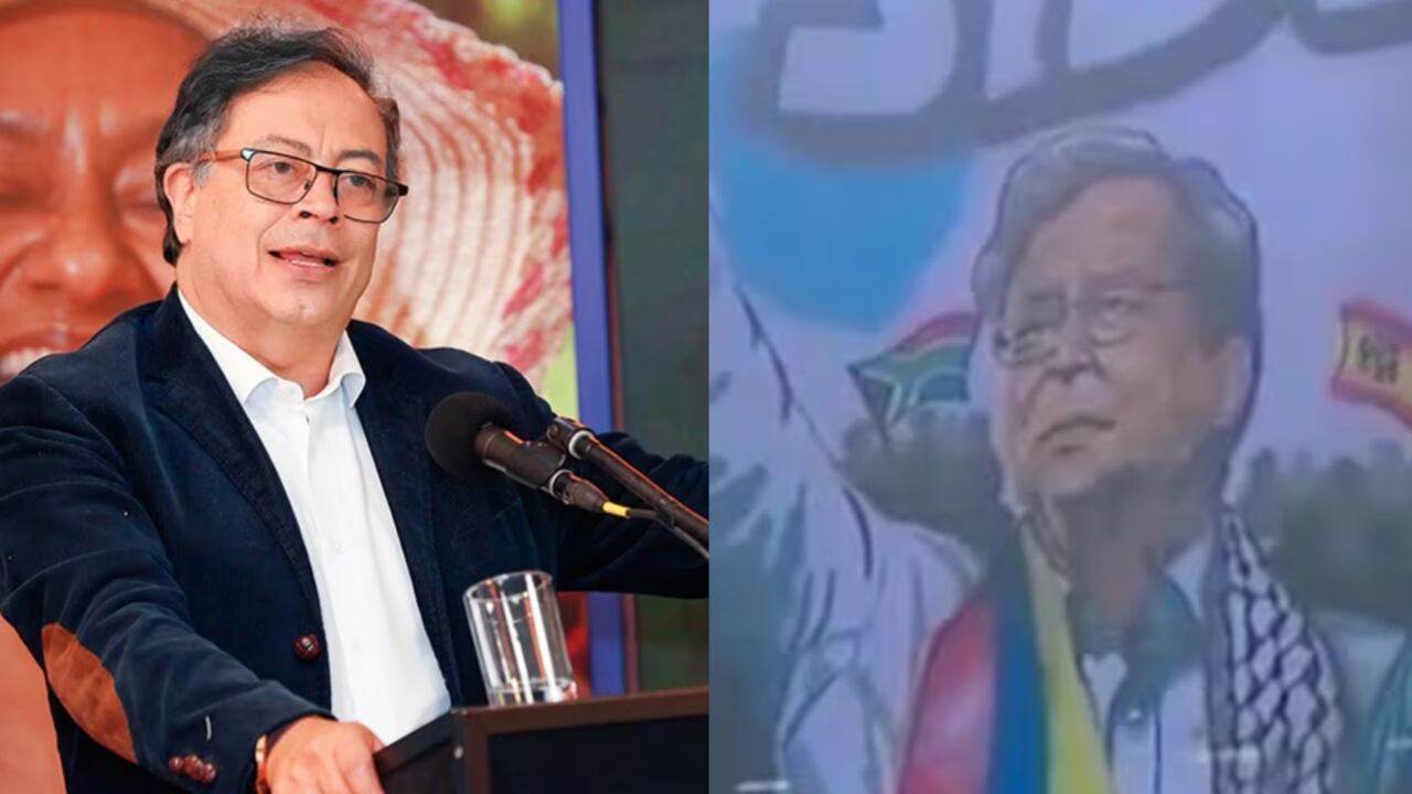 El presidente Gustavo Petro