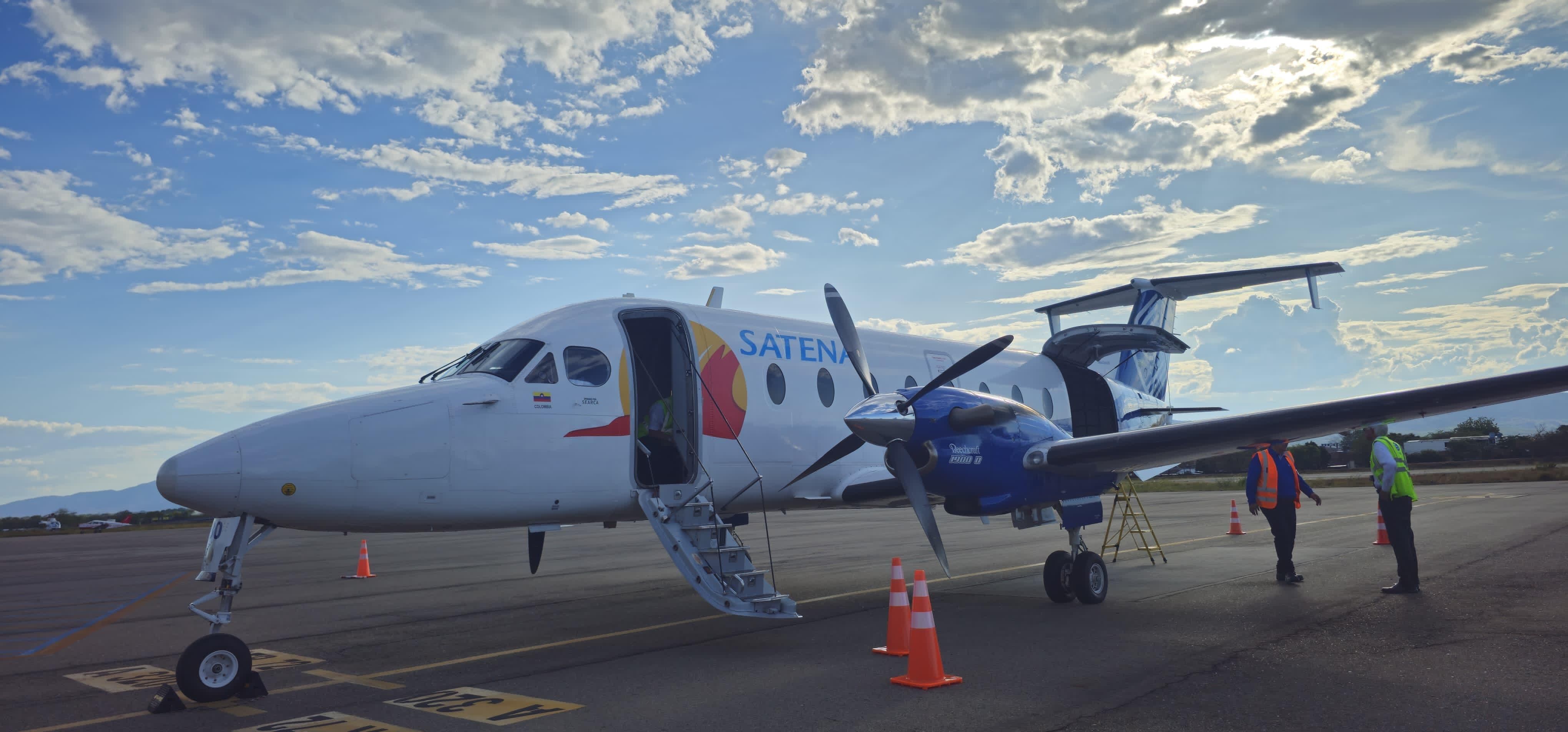 Los vuelos serán operados con aeronaves B-1900, transportando a 19 pasajeros por trayecto.