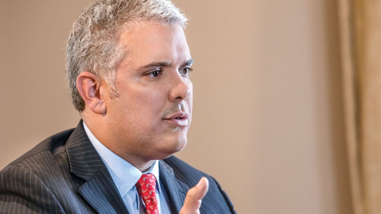 Iván Duque, presidente de la República.