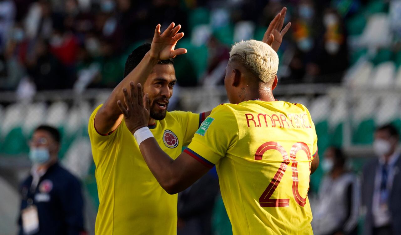 Andrés 'Rifle' Andrade en un proceso con la Selección Colombia