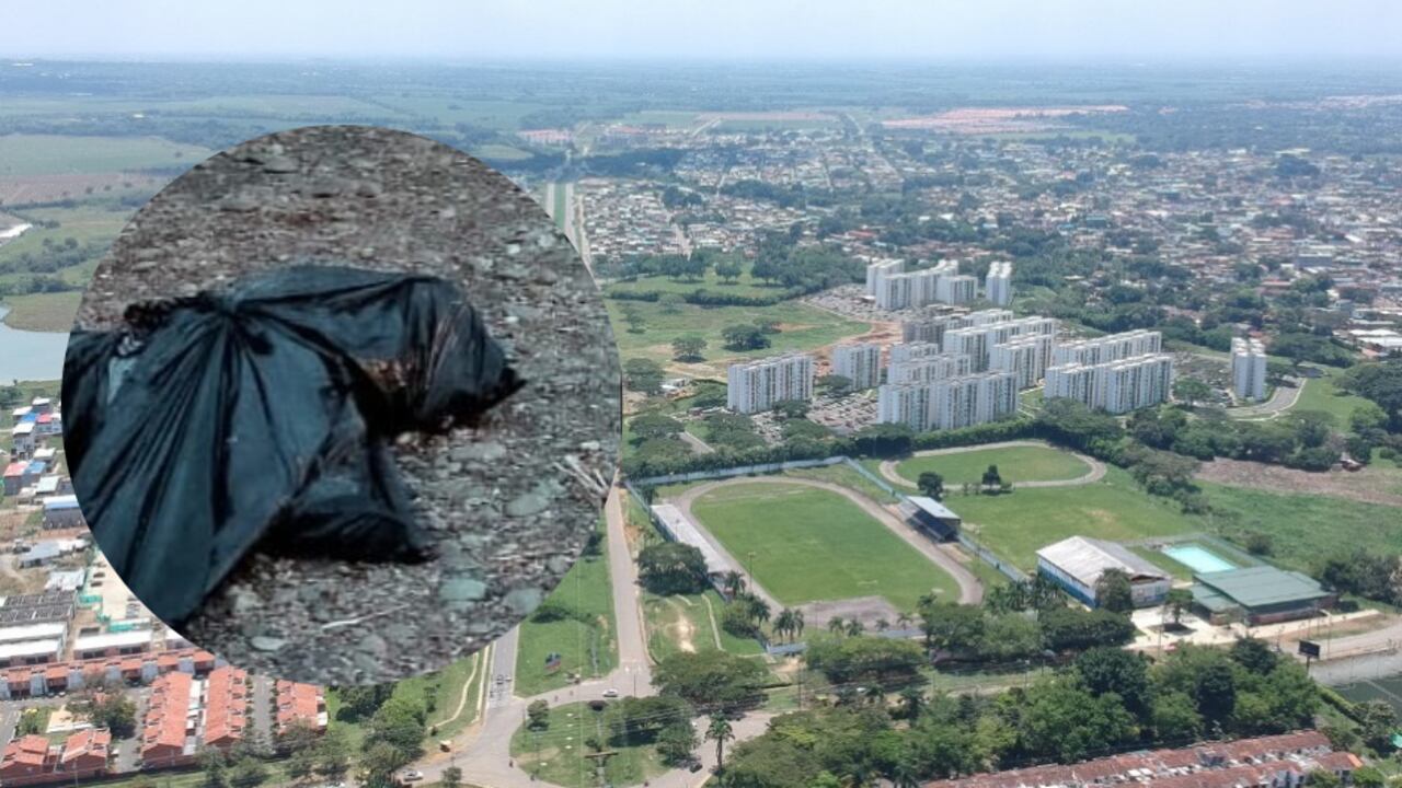 Cadáver embolsado en Jamundí, Valle del Cauca.