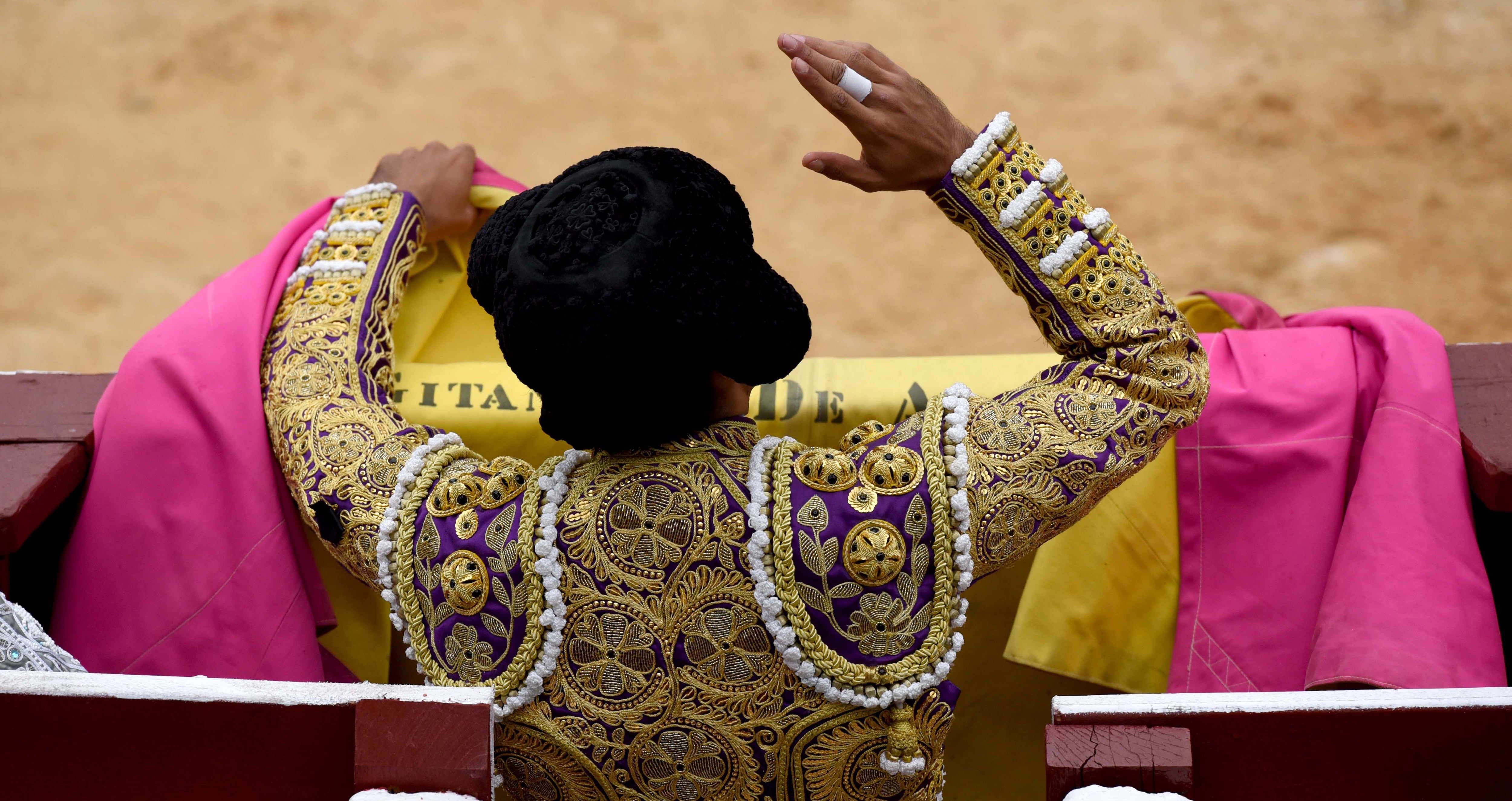 Gitanillo de América II, novillero de Bogotá. Cali, 11 de diciembre de 2021.