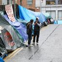 Más del 80 % de los solicitantes de asilo en el país pasaron por la frontera terrestre con la provincia británica de Irlanda del Norte.