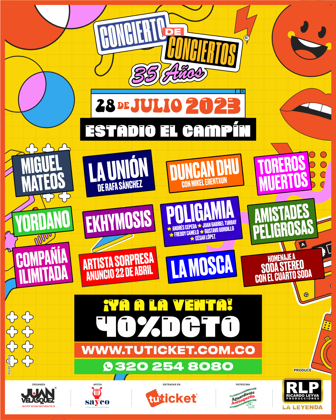 Concierto de Rock en español