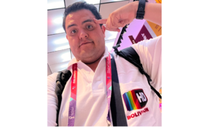 Periodista boliviano Roberto Acosta.