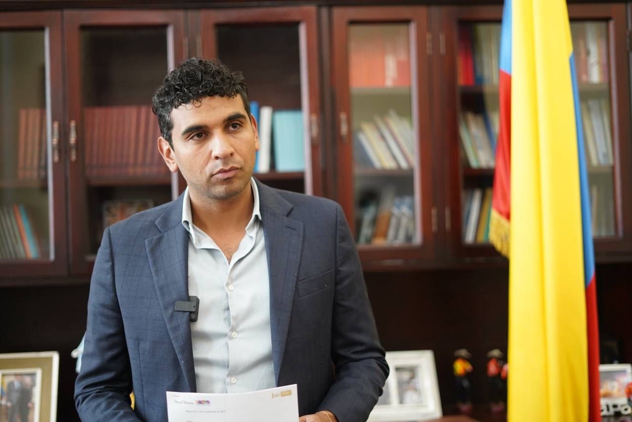 David Racero, representante del Pacto Histórico.