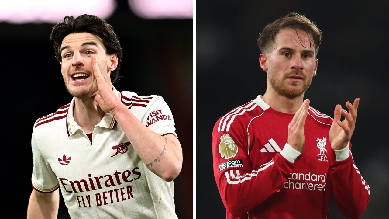 Arsenal vs. Liverpool por Premier League.