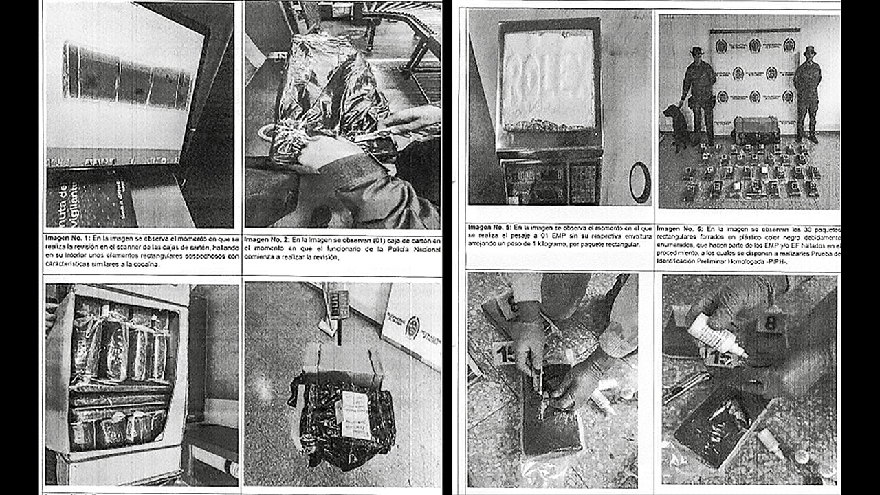 Incautaciones de la Policía en el caso donde se implica al rector Robles.