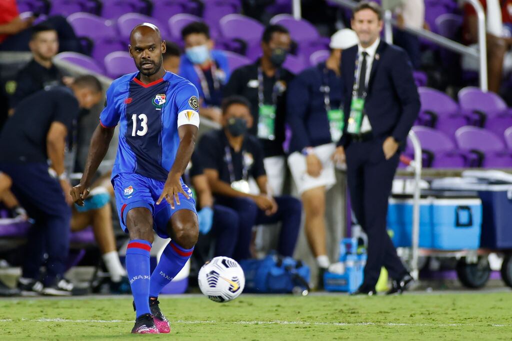 Partido de la Selección Panamá en la Copa Oro.