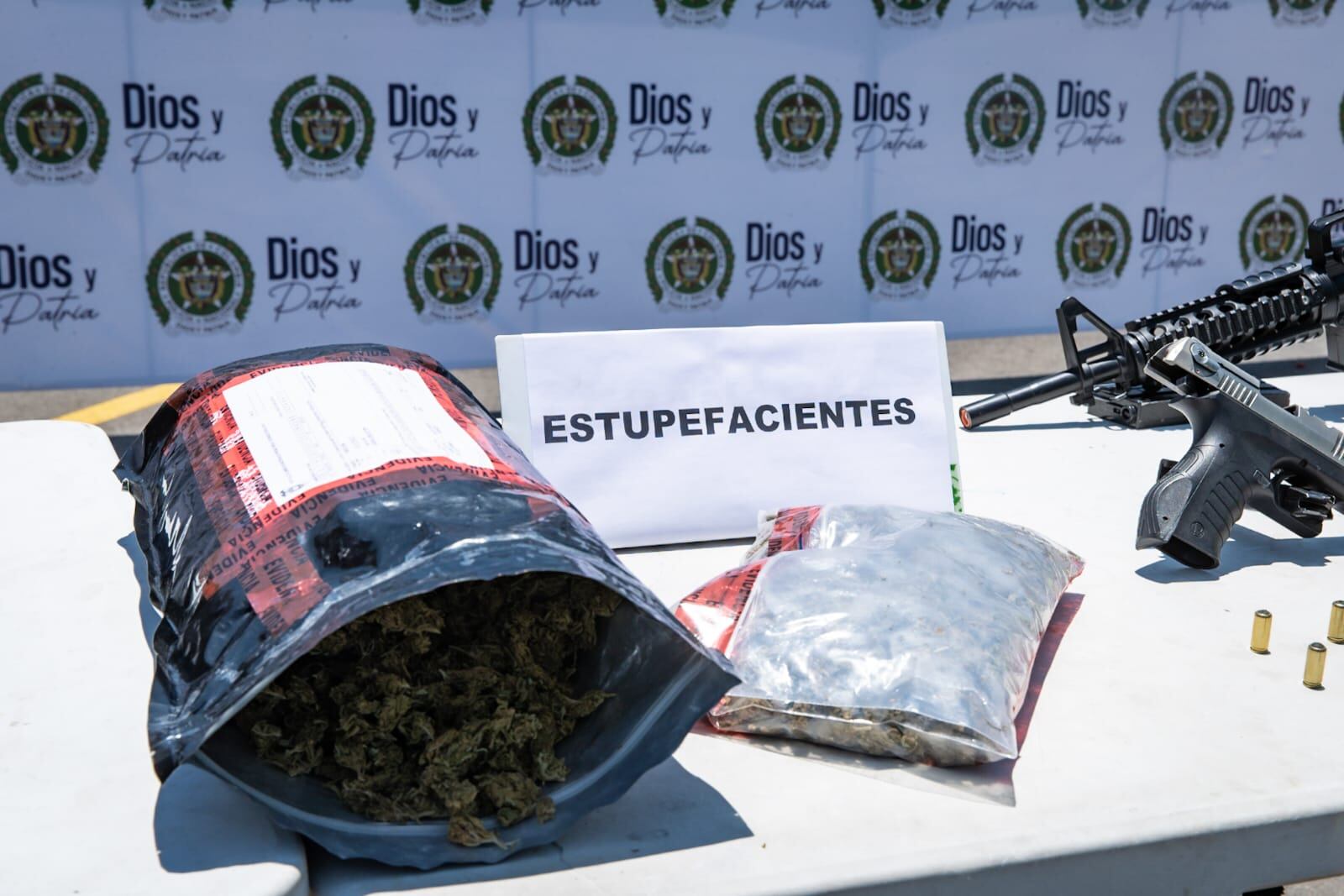 Estupefacientes incautados