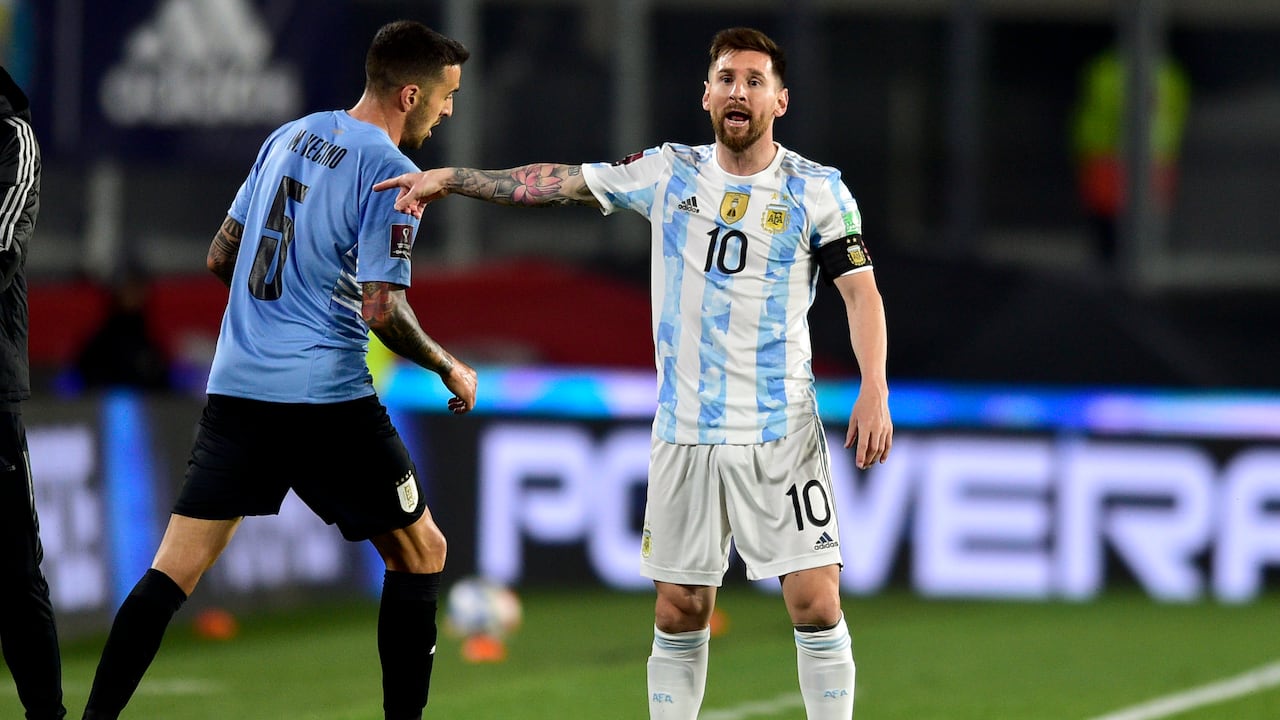 Argentina vs. Uruguay - Eliminatoria a Catar.