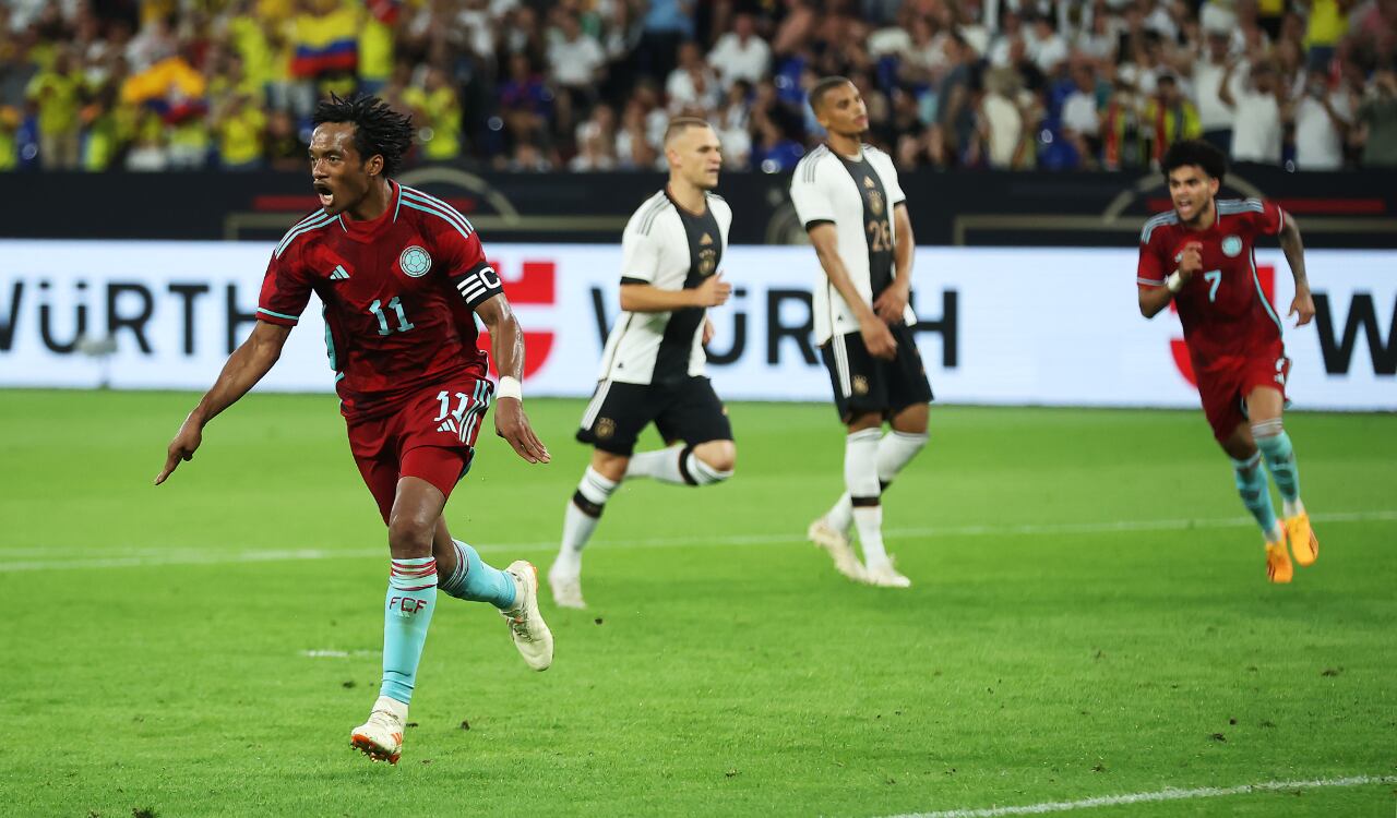 Juan Guillermo Cuadrado fue el capitán de Colombia en el histórico triunfo ante Alemania.